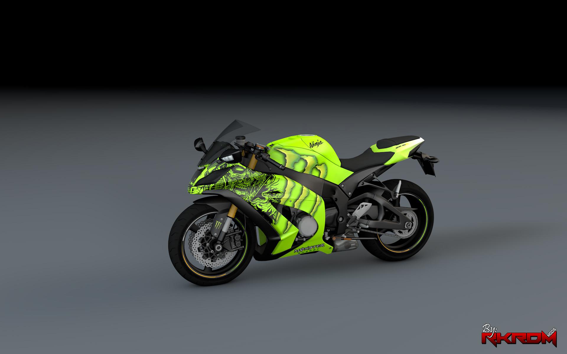 Kawasaki ninja best sale monster